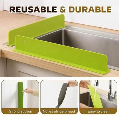 Sink Splash Guard,Water Retaining Board for Kitchen,