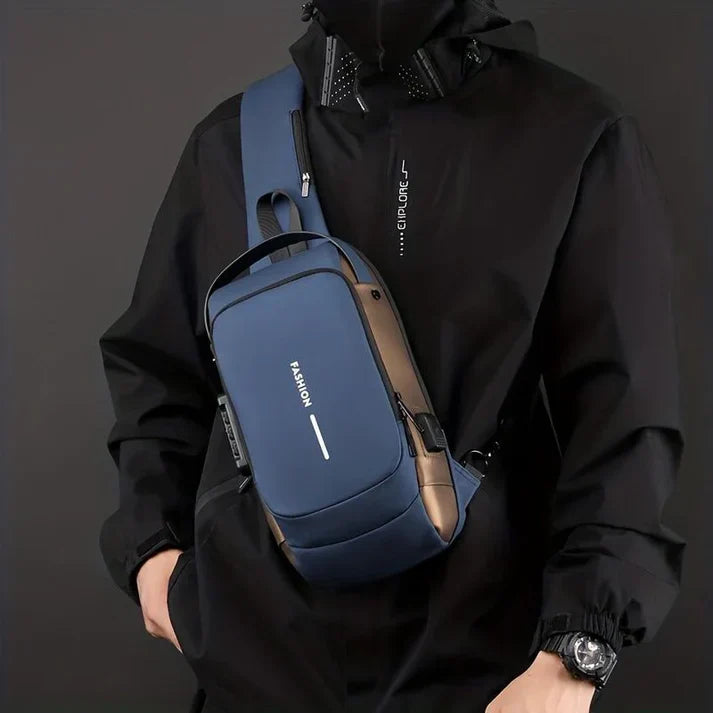 New Fashion Anti-Theft Sling Shoulder Bag With Password Lock