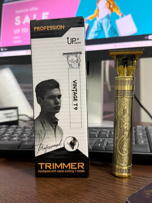 Vintage T9 Trimmer – Premium Quality With Extended Battery Life ( Type C )
