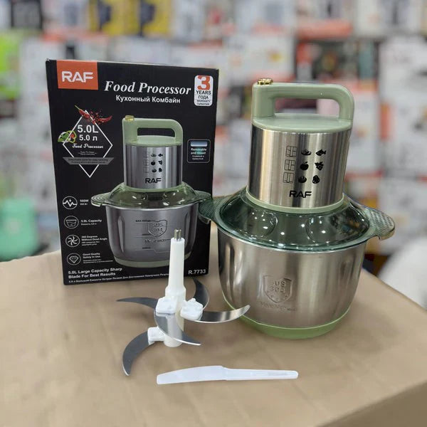 RAF Electric Food Chopper 5-Litre Capacity R.7733