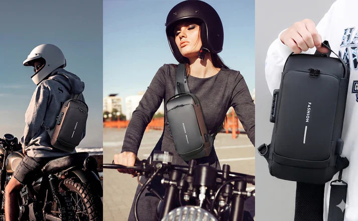 New Fashion Anti-Theft Sling Shoulder Bag With Password Lock
