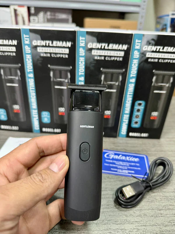 Premium Cordless Hair & Beard Trimmer – Model 607