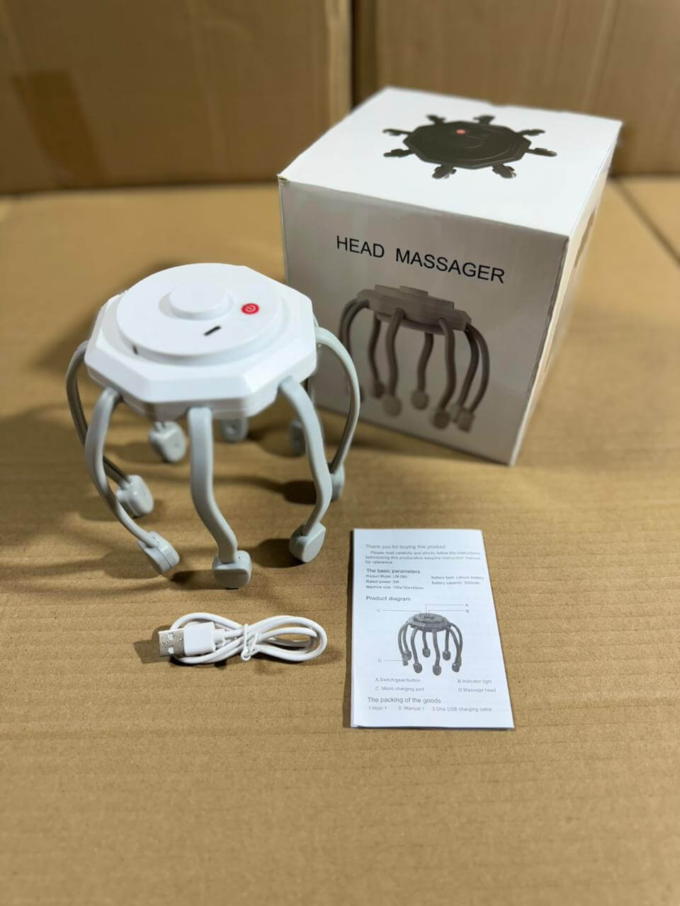 Smart Octopus Head Scalp Massager