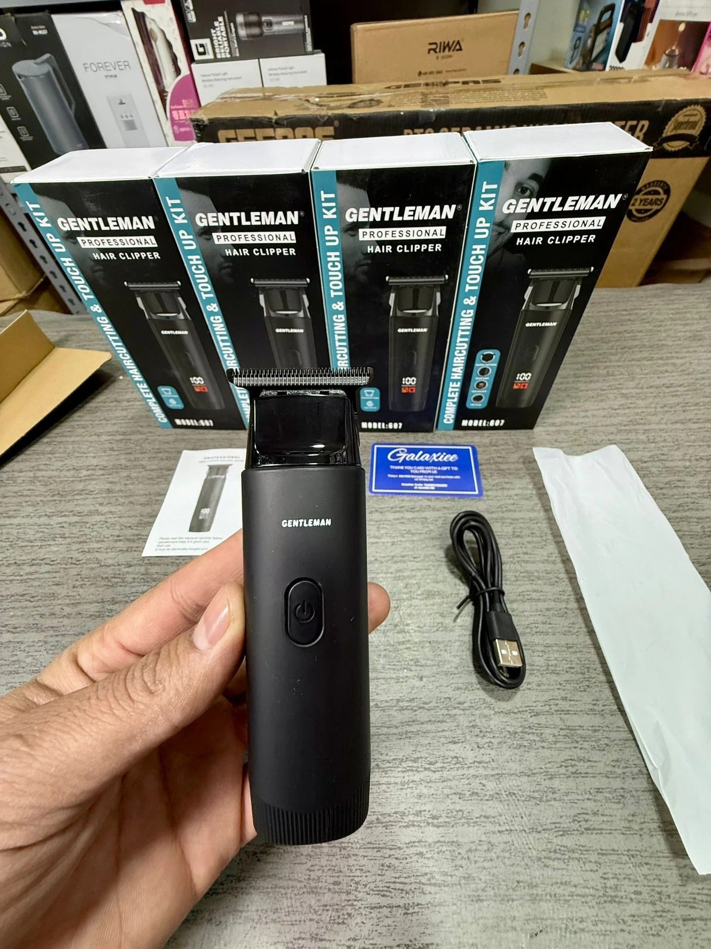 Gentleman Professional Hair Clipper Touch-Up Kit – Model 607