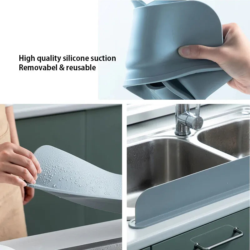 Sink Splash Guard,Water Retaining Board for Kitchen,