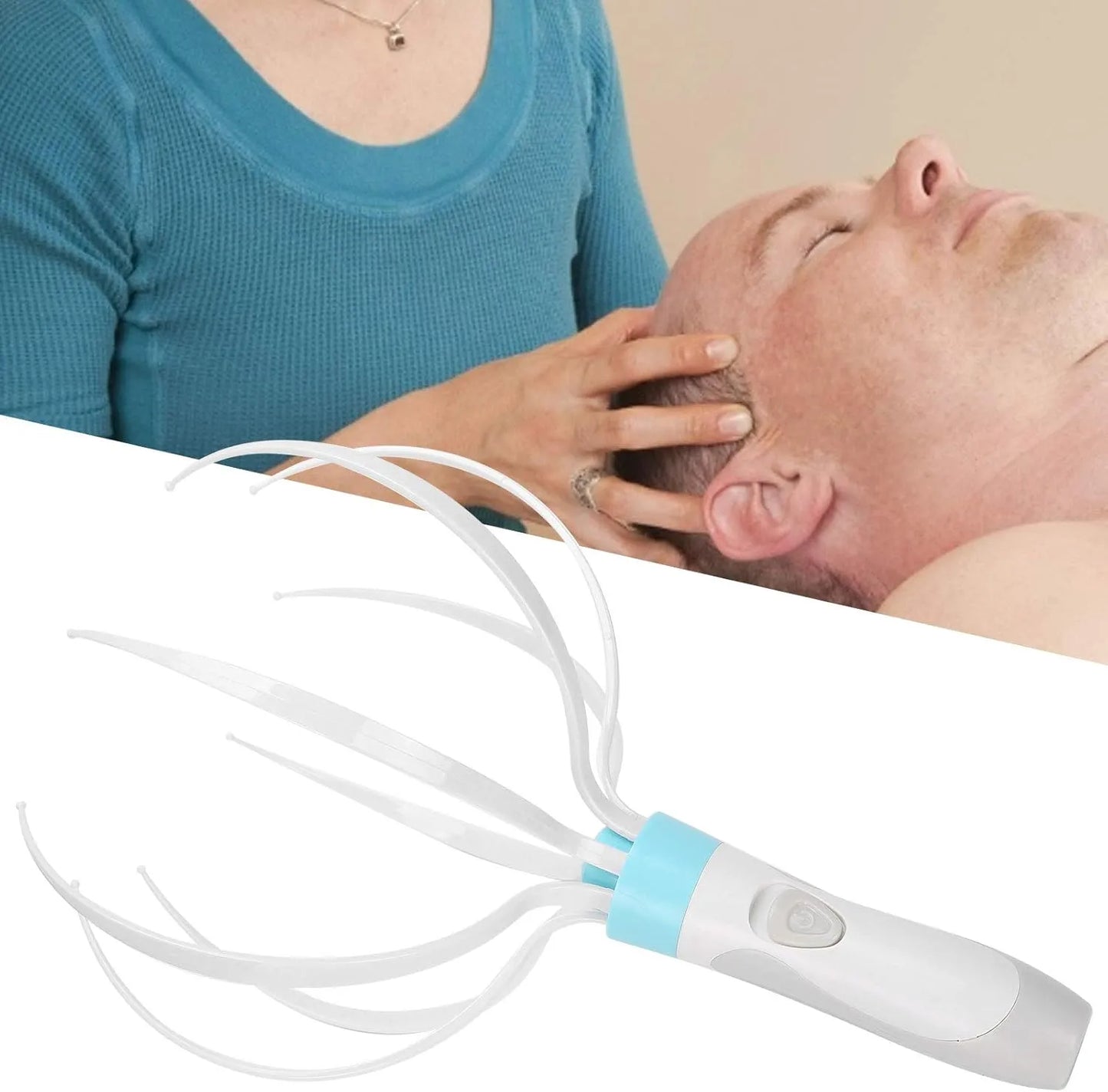Electric Scalp Massager – Stress Relief & Relaxation Tool