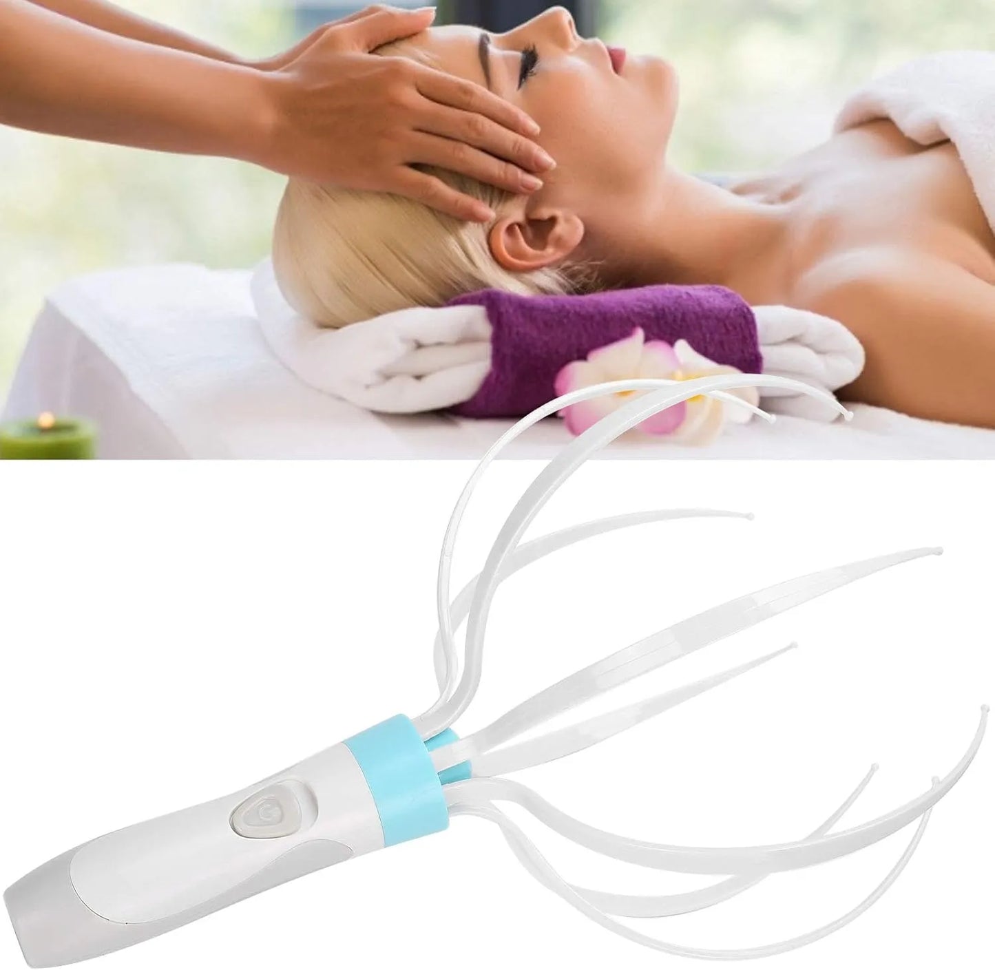 Electric Scalp Massager – Stress Relief & Relaxation Tool