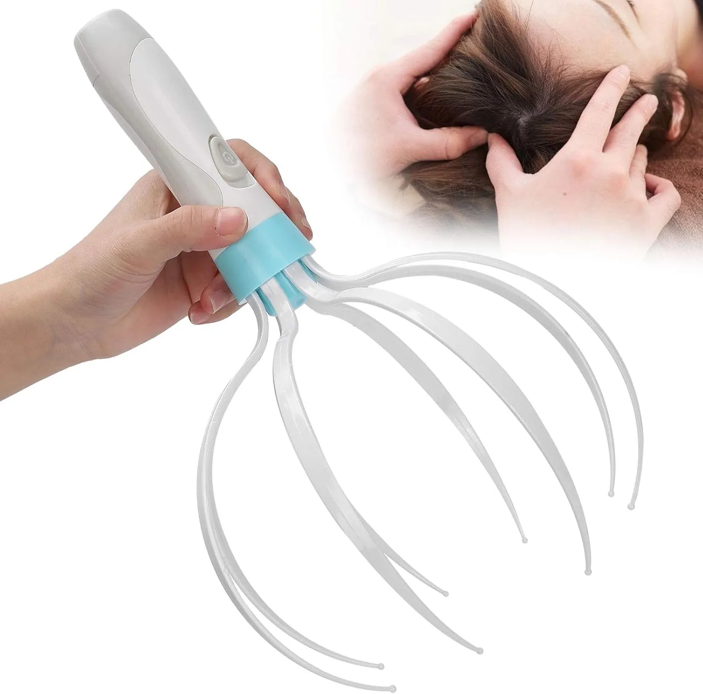 Electric Scalp Massager – Stress Relief & Relaxation Tool
